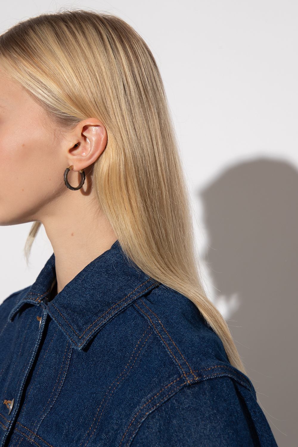 Brass earring Maison Margiela - SchaferandweinerShops Anguilla